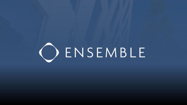 ensemble blue logo